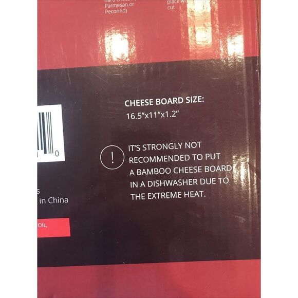 NEW ROYAL CRAFT WOOD Size XL Cheese Board 4 Piece Stainless Steel Cutlery Set - Picture 6 of 9